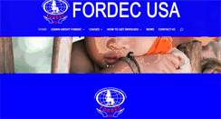 Desktop Screenshot of fordecusa.org